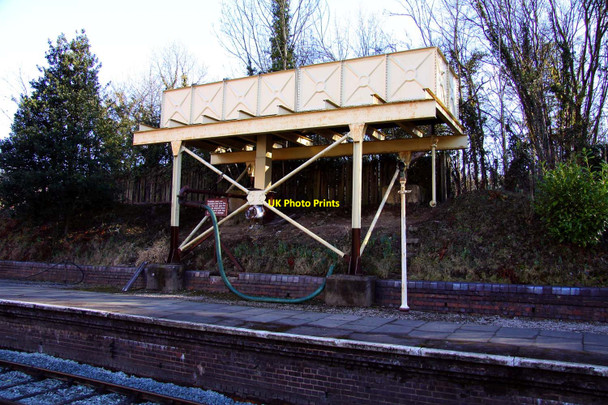 Photo 6"x4" Water Tower on Llangollen Station Llangollen c2010