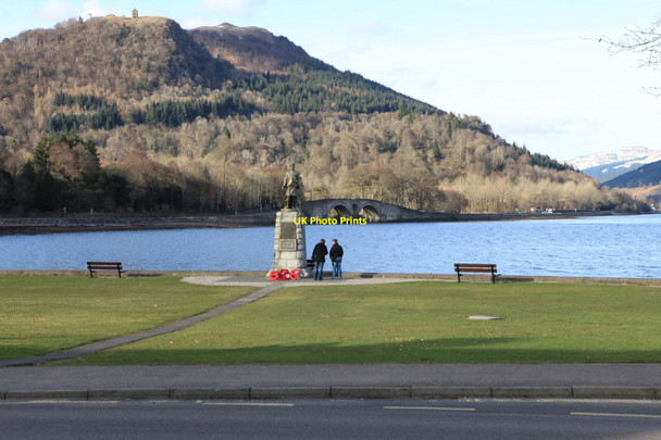 Photo 6"x4" View towards War Memorial, Inveraray Inveraray c2010