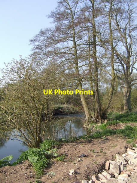 Photo 6"x4" River Alne near Pennyford Little Alne c2010