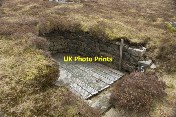 Photo 6"x4" Shooting butt number 5 Tarnbrook c2010