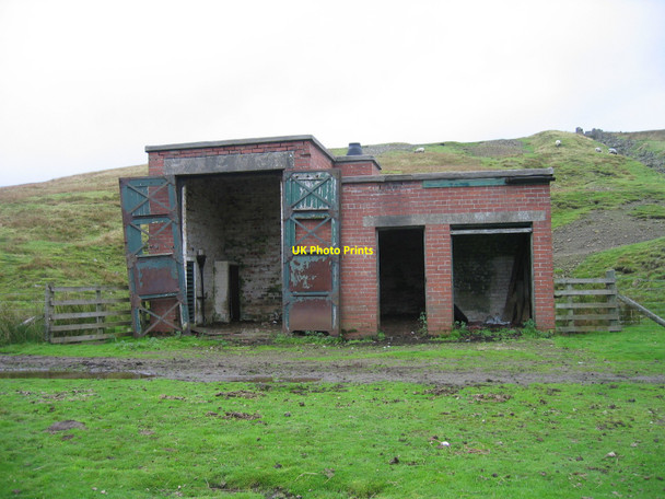 Photo 6"x4" Transformer and Generator Outbuildings for the Lead Mines at Coldberry. Snaisgill c2005
