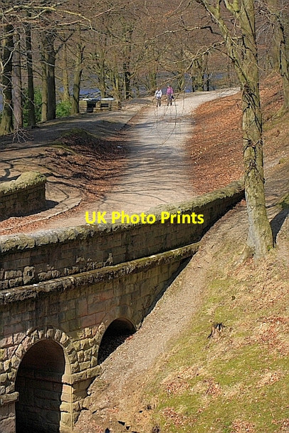 Photo 6"x4" Access Road, East Side of Upper Derwent Reservoir Upper Derwent Valley c2010