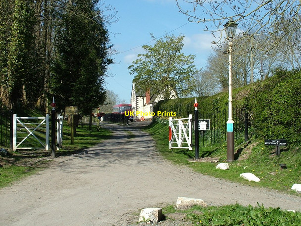 Photo 6"x4" Titley Junction Station entrance. Flintsham\/SO3158 c2010