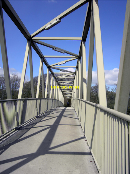 Photo 6"x4" Annan Millennium Bridge Annan c2010