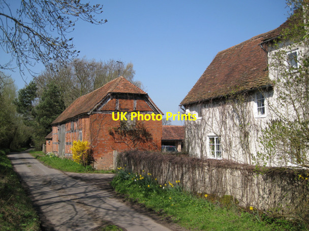 Photo 6"x4" Balsall Cottage Farm Oldwich Lane c2010