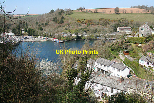 Photo 6"x4" Fowey: car ferry to Bodinnick Fowey c2010