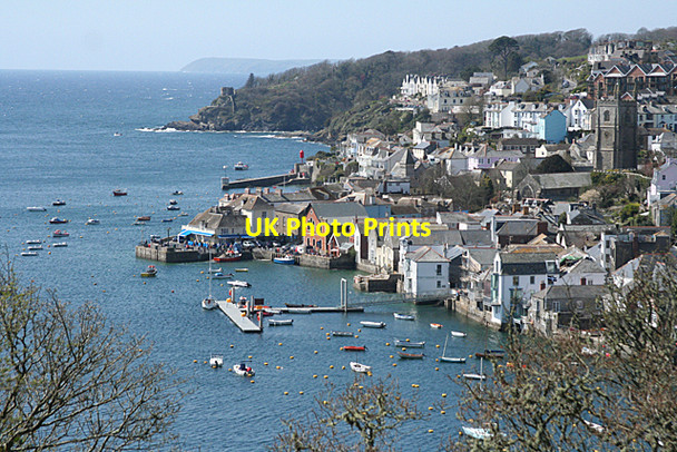 Photo 6"x4" Fowey: Town Quay Fowey c2010