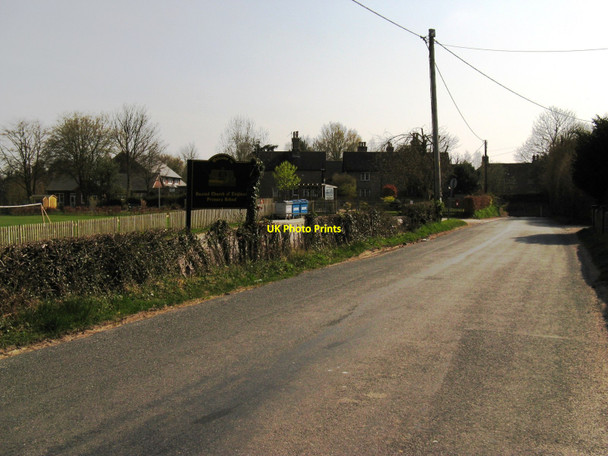 Photo 6"x4" Car park for Buxted Primary School Uckfield c2010