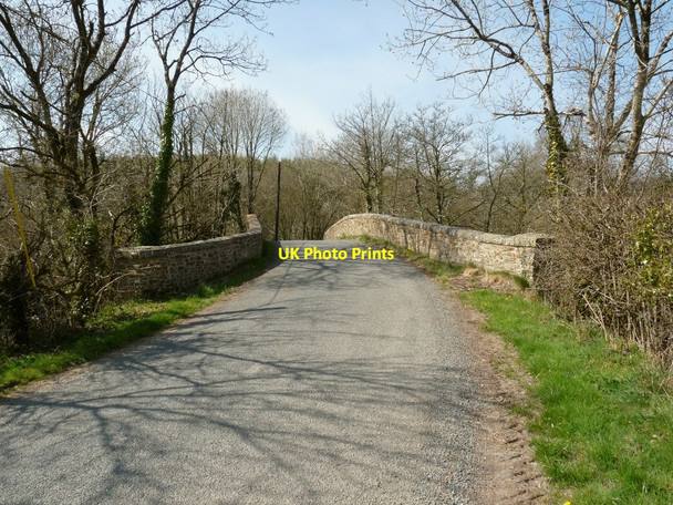 Photo 6"x4" The bridge near Gidcott Mill Shebbear c2010