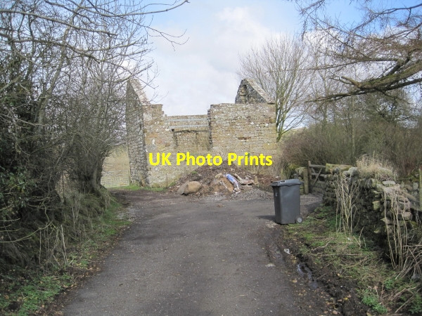Photo 6"x4" Remains of a Bastle at Upper Denton Upper Denton c2010