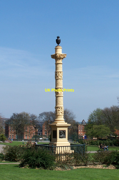 Photo 6"x4" Godfrey Sykes Memorial, Weston Park, Western Bank, Sheffield Sheffield\/SK3587 c2010