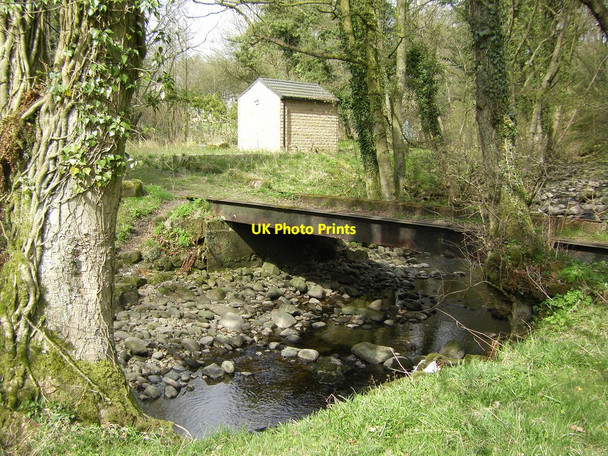 Photo 6"x4" Iron bridge over the River Calder Calder Vale c2010