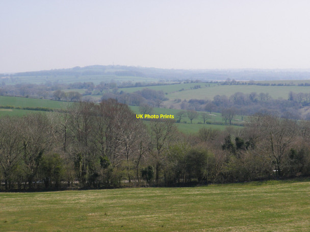 Photo 6"x4" Easterly view, from the slopes of Pen Hill Haydon\/ST5848 c2010