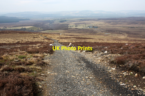 Photo 6"x4" Hill track above Lynemore Allt Chuirn c2010