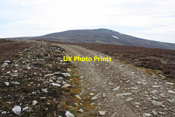 Photo 6"x4" Track on Carn Dearg Leth-allt M\u00f2r c2010