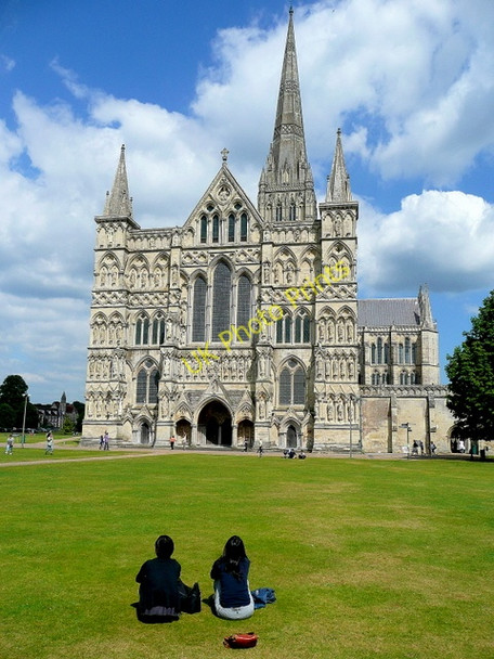Photo 6"x4" Salisbury Cathedral Close Salisbury c2009