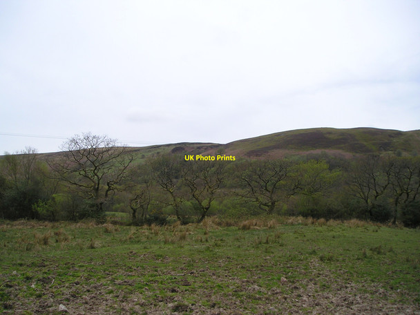 Photo 6"x4" View towards moorland Glanaman c2010