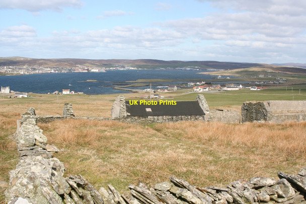 Photo 6"x4" The Brae croft house Lerwick c2010
