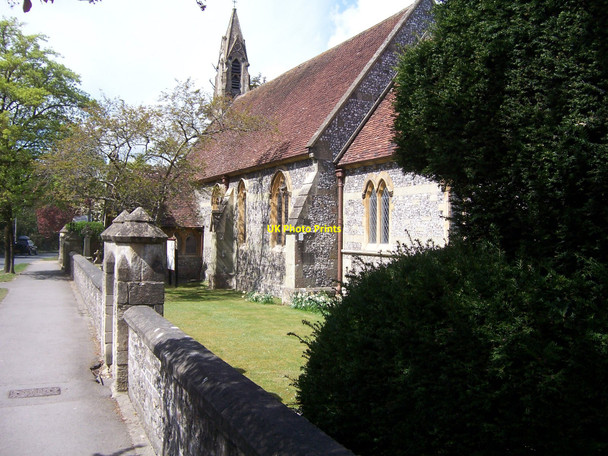 Photo 6"x4" Small Church Harnham Rd-Salisbury Salisbury c2010