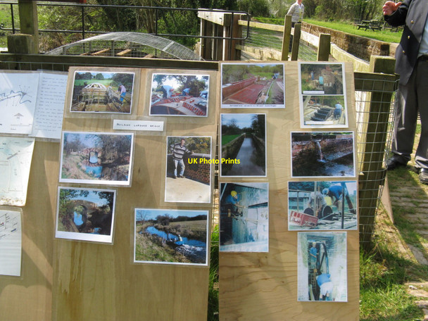 Photo 6"x4" Pictures displaying restoration of Lordings Bridge and Aqueduct Adversane c2010