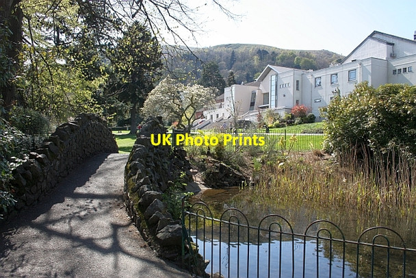 Photo 6"x4" Stone bridge over Swan Pool Great Malvern c2010 P1