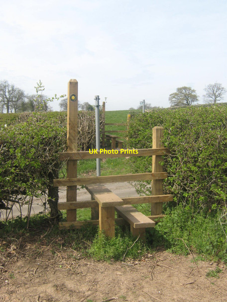 Photo 6"x4" Public Footpath, Inn Lane, Quarndon\/Kedleston Derbyshire Quarndon c2010