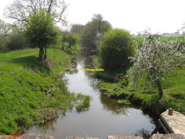 Photo 6"x4" View south from Rowner Bridge Billingshurst c2010