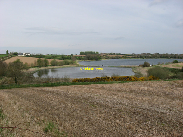 Photo 6"x4" Reservoir at Knock, Balrothery Balbriggan c2010