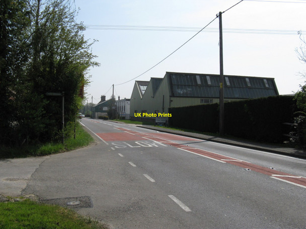 Photo 6"x4" Industrial units on the B2133 at Newpound Common Billingshurst c2010
