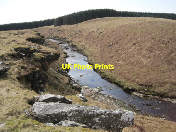 Photo 6"x4" Tod Hole and the River Irthing Hag Sike c2010