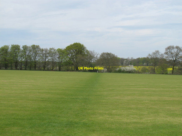 Photo 6"x4" Footpath across playing field Berkhamsted c2010
