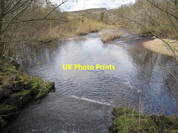 Photo 6"x4" Confluence of Carling Burn and the River Irthing Low Row\/NY5863 c2010