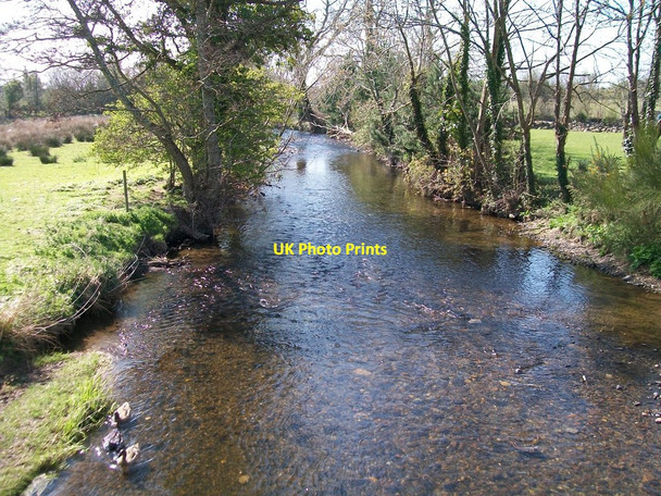 Photo 6"x4" Afon Erch below Pont Abererch bridge Pwllheli c2010