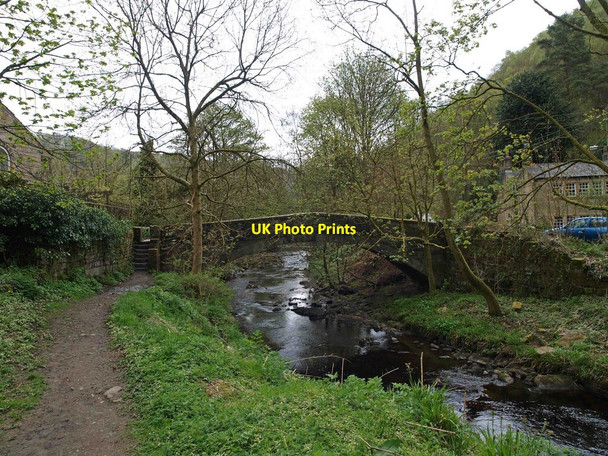 Photo 6"x4" Bridge across Hebden water, Midgehole Hebden Bridge c2010