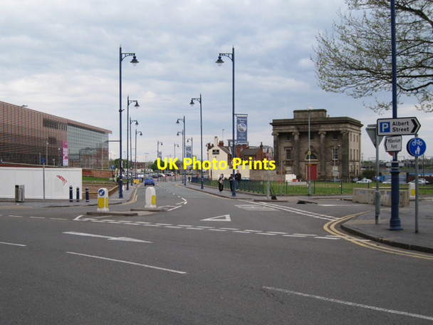 Photo 6"x4" Albert Street leading to Curzon Street Birmingham c2010