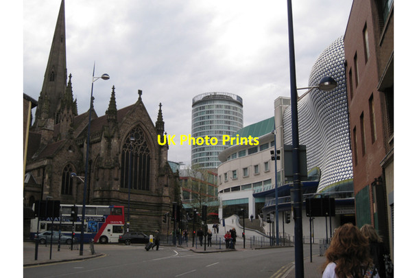 Photo 6"x4" Southeast corner of the Bullring Birmingham c2010