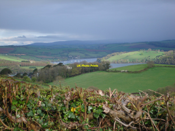 Photo 6"x4" Galmpton Creek and River Dart Waddeton c2010