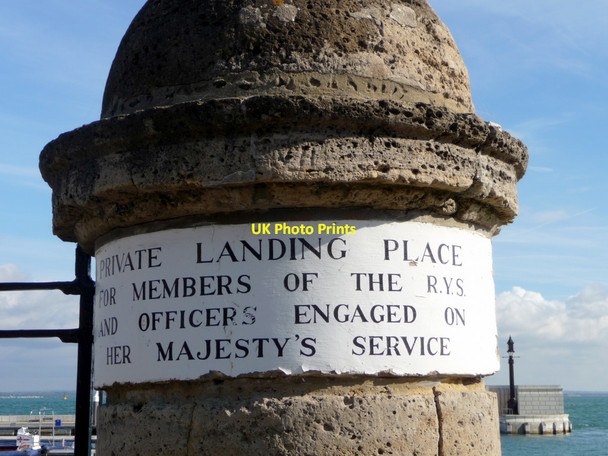 Photo 6"x4" Plaque, Cowes Harbour, Isle of Wight Cowes c2009