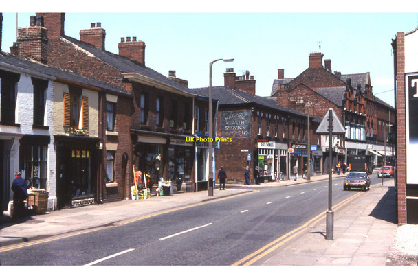 Photo 6"x4" Market Street Droylsden c1979