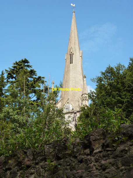 Photo 6"x4" Spire, St Mary Magdalene, Upton Church Torquay c2010