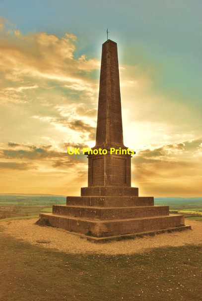 Photo 6"x4" Ham Hill Country Park: War Memorial Stoke Sub Hamdon c2010