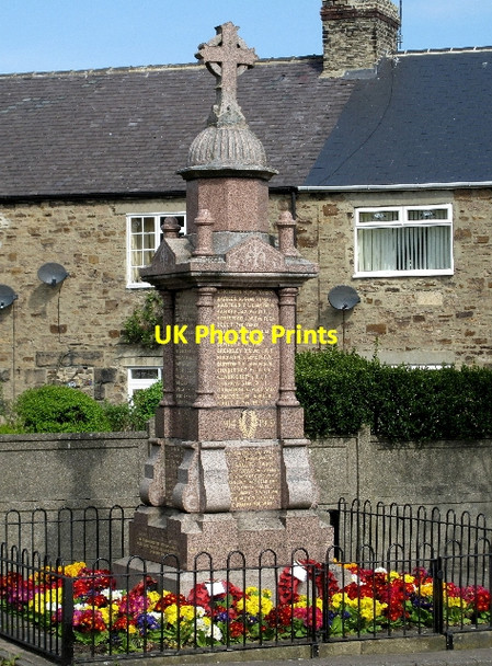 Photo 6"x4" Langley Park War Memorial Hill Top\/NZ2144 c2010