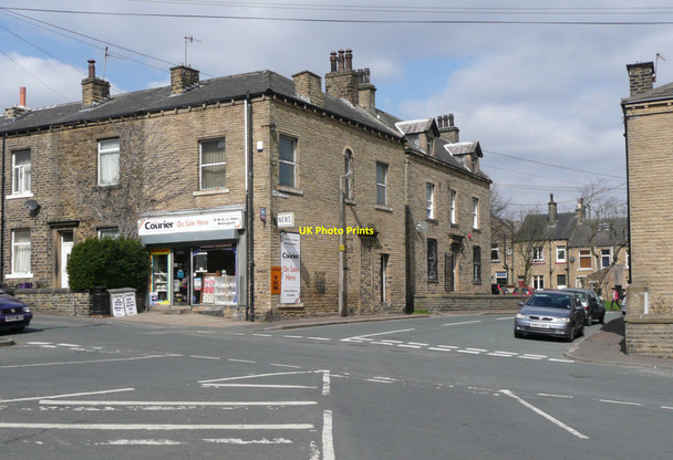 Photo 6"x4" Corner shop, Burley Street, Elland Elland c2010
