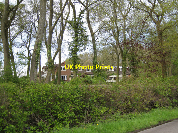 Photo 6"x4" Two houses, Curlieu Lane Little Shrewley c2010