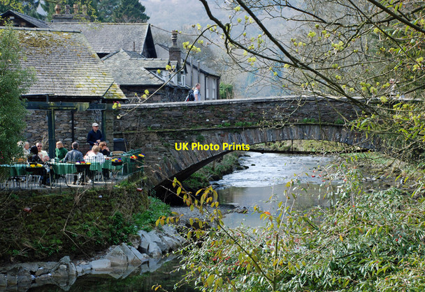 Photo 6"x4" River bridge, Grasmere Grasmere\/NY3307 c2010