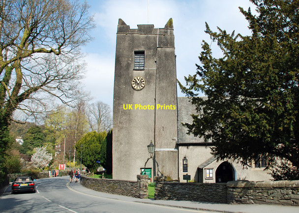 Photo 6"x4" St Oswalds Church, Grasmere Grasmere\/NY3307 c2010