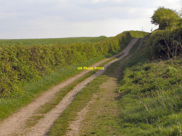 Photo 6"x4" Cycleway and Footpath Towards Tandle Hill Royton c2010