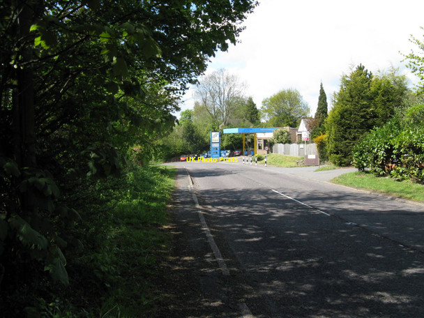 Photo 6"x4" Blackboys service station Blackboys c2010
