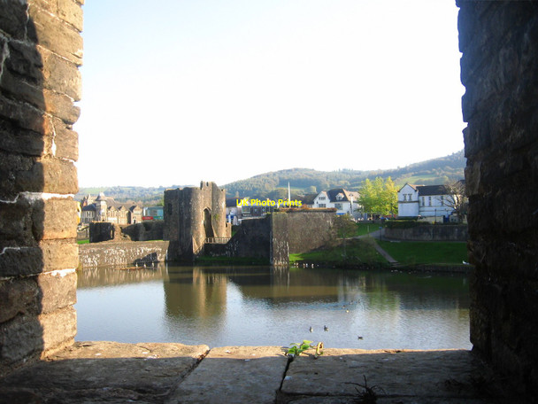 Photo 6"x4" Caerphilly from the Castle Caerphilly\/Caerffil c2009