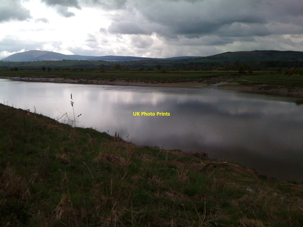 Photo 6"x4" The Nith south of Kingholm Quay Islesteps c2010